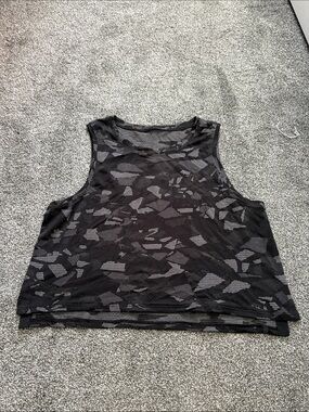 Lululemon Women’s Black Camouflage Tank Top